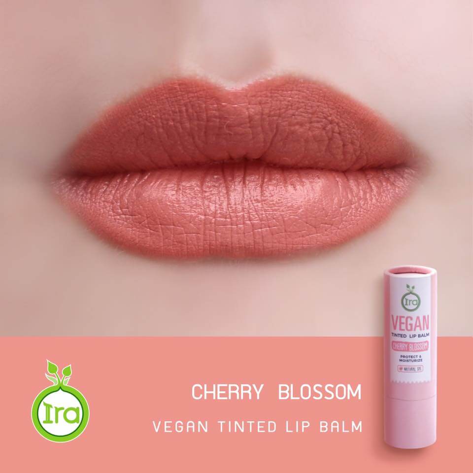 Ira,Ira Vegan Tinted Lip Balm Cherry Blossom 5g,ไอรา วีแกน ทินต์ ลิปบาล์ม.ไอรา,ไอรา ลิปบาล์ม,Ira ลิป,ira ลิปบาล์ม, ira ลิปมัน รีวิว, ira ลิป, ลิป ira ซื้อที่ไหน ,ลิปบาล์ม ira ราคา