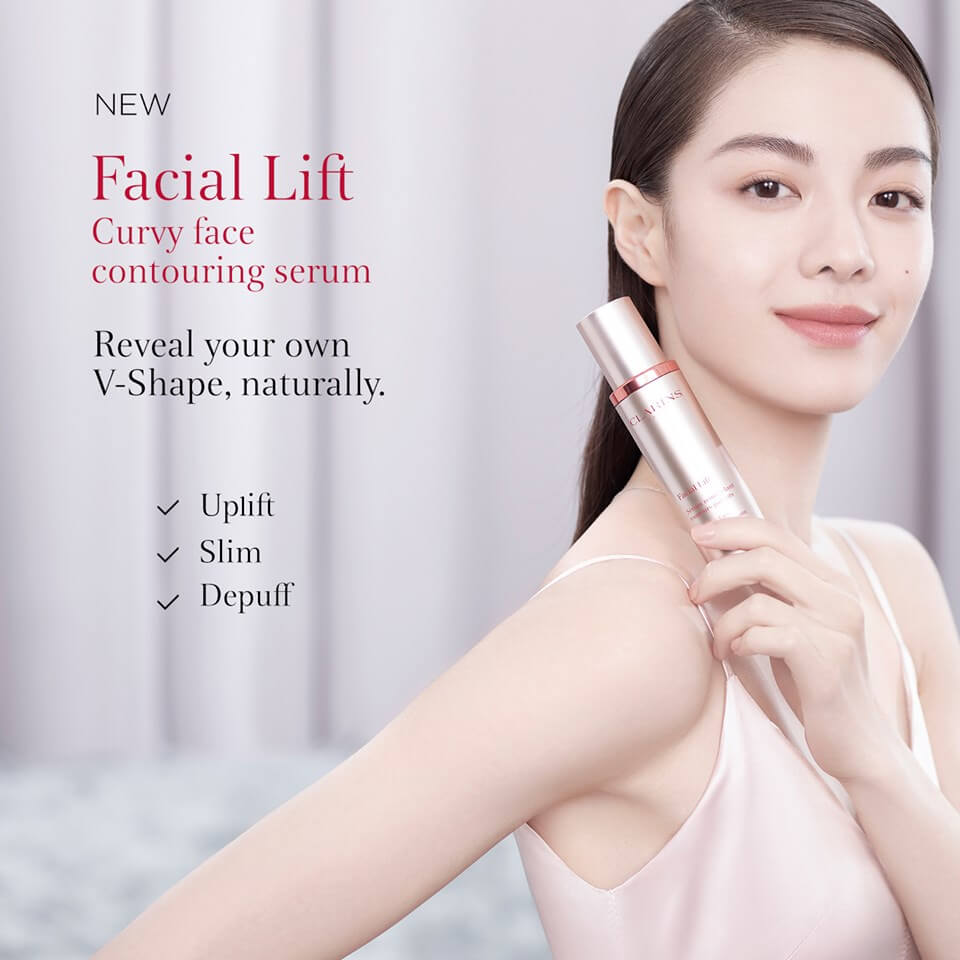 Clarins,Facial Lift Curvy Contouring Serum,Clarins Facial Lift Curvy Contouring Serum,Facial Lift Curvy Contouring Serum รีวิว,Facial Lift Curvy Contouring Serum ราคา,เซรั่มหน้าเรียว,Clarins ราคา,Clarins ดีไหม,