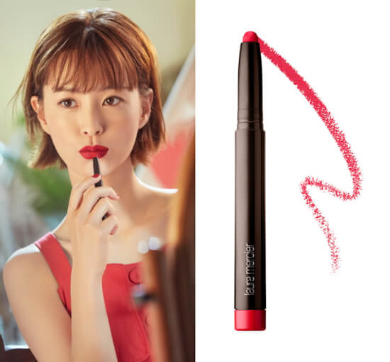 Laura Mercier Velour Extreme Matte Lipstick #Domiate แดงคลาสสิค ไม่ตกยุค เสริมความมั่นใจ สวยเด่่น