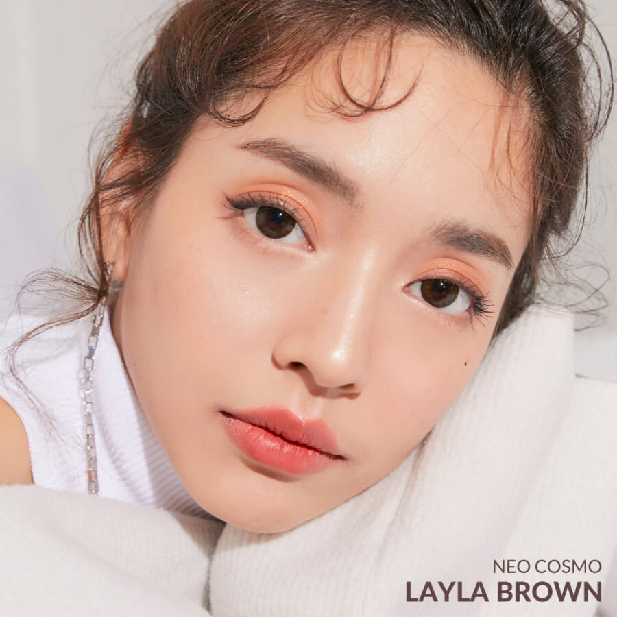 Neo Cosmo , Neo Cosmo Layla Brown , คอนแทคเลนส์สีน้ำตาล , Neo Cosmo คอนแทคเลนส์ , Neo Cosmo คอนแทคเลนส์สีน้ำตาล