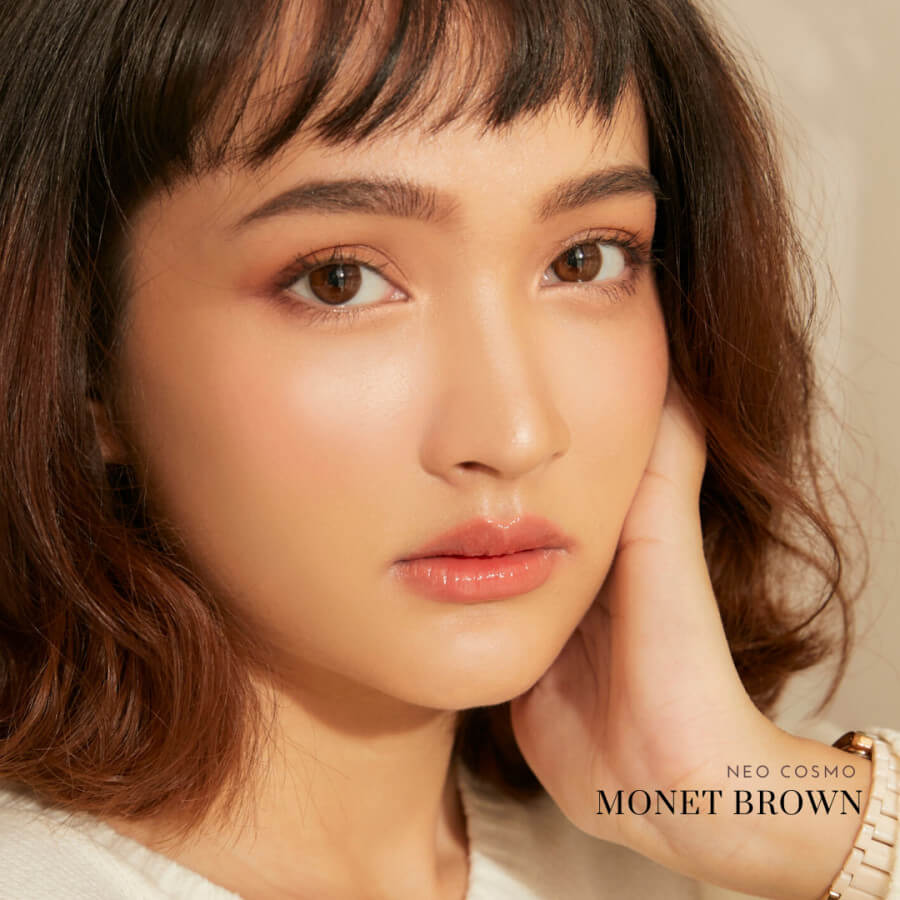 Neo Cosmo Monet Brown Dia14.2 คอนแทคเลนส์วัยรุ่นสุดฮิต