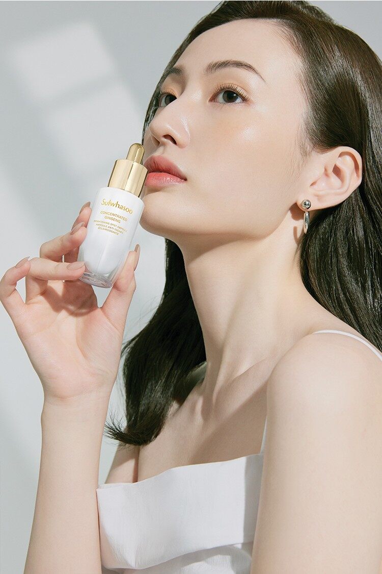 Concentrated Ginseng Brightening Spot Ampoule 5g เซรั่มโสม ผิวกระจ่างใส ลดรอยดำ ผิวนุ่มอิ่มฟูกระจ่างใส ใบหน้าอวบอิ่มน้ำดูสุขภาพดี