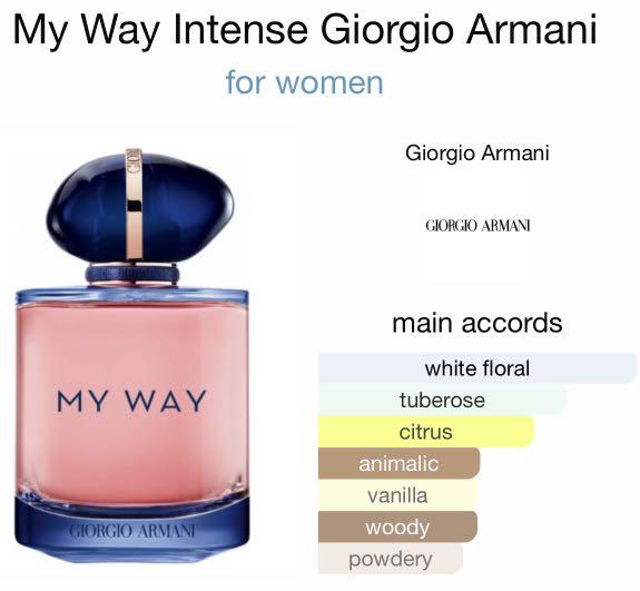 Giorgio Armani My Way Intense EDP 90ml,Giorgio Armani My Way Intense EDP 90mlราคา,Giorgio Armani My Way Intense EDP 90ml รีวิว,Giorgio Armani My Way Intense EDP 90ml หอมไหม , น้ำหอมGiorgio Armani ,Giorgio Armani กลิ่นไหนหอม