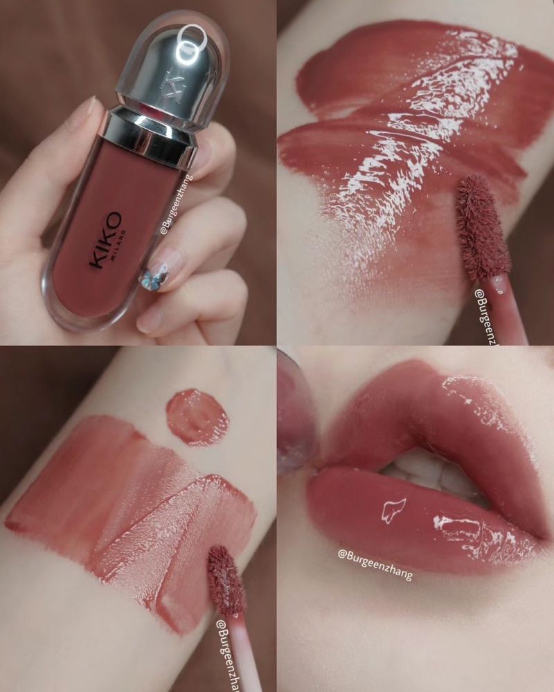 KIKO MILANO Kiko 3D Hydra Lipgloss #21 Brun Rose 6.5 ml , Kiko 3D Hydra Lipgloss , ลิป kiko , KIKO MILANO ,  รีวิว KIKO Milano 3D Hydra Lipgloss ,  KIKO MILANO ลิปกลอส 3D Hydra Lipgloss