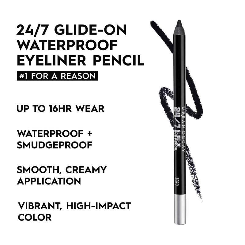 Urban Decay 24/7 Glide-On Eye Pencil 0.8 g #zero ,Urban Decay , รีวิว Urban Decay 24/7 GLIDE-ON Eye Pencil , Urban Decay 24/7 Glide-On Eye Pencil #zero ขนาดทดลอง ,Urban Decay 24/7 Glide-On Eye Pencil 0.8 g #zero ราคา