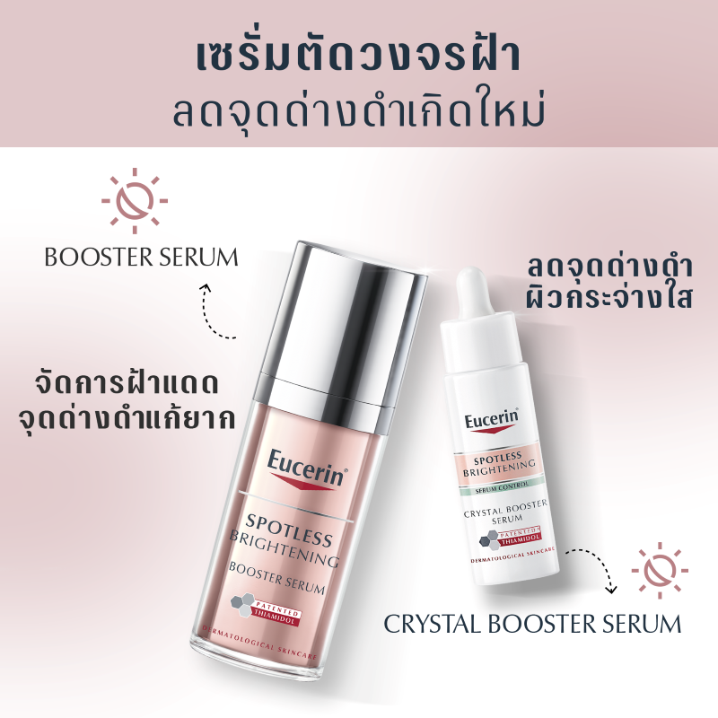 EUCERIN Spotless Brightening Sebum Control Crystal Booster Serum 30ml ,EUCERIN ยูเซอริน สปอตเลส ไบรท์เทนนิ่ง ซีบัม คอนโทรล คริสตัล บูสเตอร์ เซรั่ม , EUCERIN , ยูเซอริน , EUCERIN เซรั่ม  , EUCERIN ฝ้า , EUCERIN จุดด่างดำ